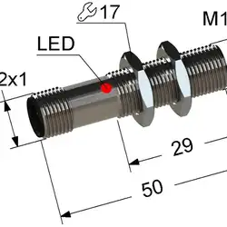Индуктивный датчик Мега-К PS2-12M50-4B41-C4