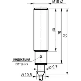 Оптический датчик ТЕКО OY AF44A-2-16-P-H