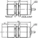 Индуктивный датчик расстояния LANBAO LR30XCN15LIUM