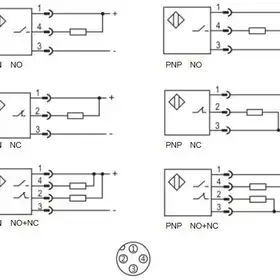 Оптический датчик LANBAO PR18GS-BC10DPO-E2
