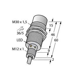 Индуктивный датчик TURCK NI30U-EM30WD-AN6X