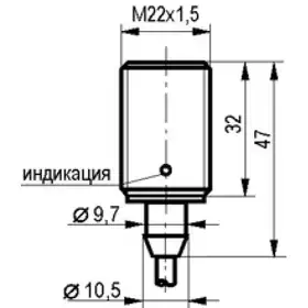 Индуктивный датчик ТЕКО ISB BF5A-31P-7-L