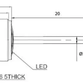 Индуктивный датчик LANBAO LR30XBF15DNCYP-F2
