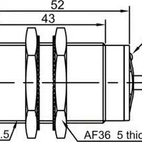 Индуктивный датчик LANBAO LR30XBF10DNOW1