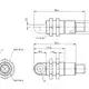 Ультразвуковой датчик расстояния Balluff BUS W18M1-XA-03/025-S92G