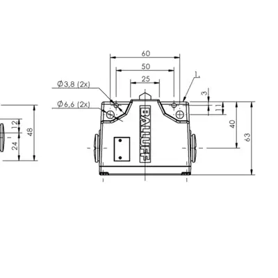 Блочный выключатель Balluff BNS 819-C02-D12-61-24-10