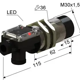 Индуктивный датчик Мега-К VB2-30M115-15N84-T