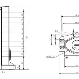 Блочный выключатель Balluff BNS 819-B10-D10-46-13