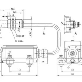 RFID головка чтения/записи Balluff BIS M-307-001-S115