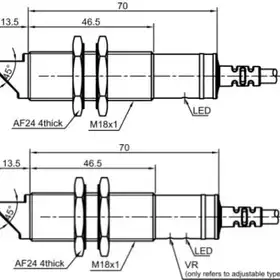 Оптический датчик LANBAO PR18G-BC10ATO