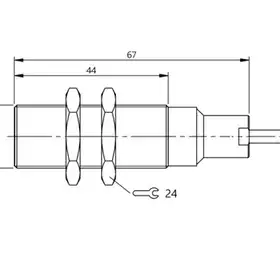 Индуктивный датчик Balluff BES M18MH2-GNX50B-BT02-EXB