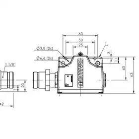 Блочный выключатель Balluff BNS 819-B05-R12-61-12-10-S90R