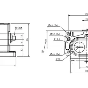Блочный выключатель Balluff BNS 816-B03-EJA-16-602-11-S80R