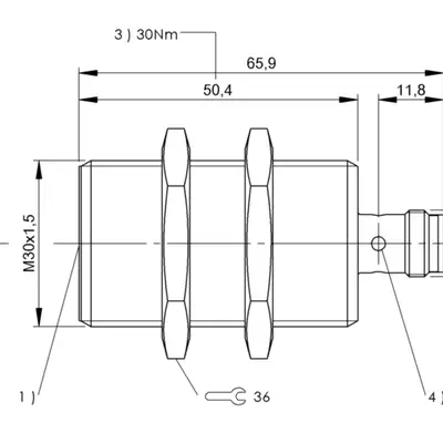 RFID головка чтения/записи Balluff BIS M-400-045-401-07-S4