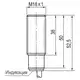 Индуктивный датчик ТЕКО ISB A4B-43N-5-L