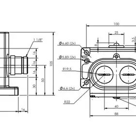 Блочный выключатель Balluff BNS 819-D04-E16-100-10-FD-S90R