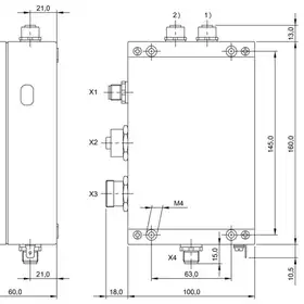Блок обработки RFID Balluff BIS M-6023-025-050-03-ST13