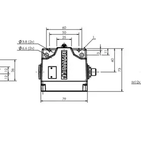 Блочный выключатель Balluff BNS 813-B02-R12-61-A-22-02-S80L