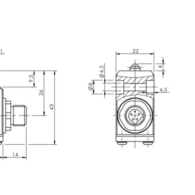Одиночный выключатель Balluff BNS 819-100-K-12-S80
