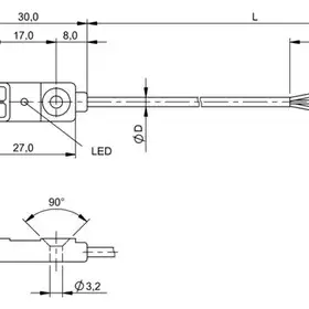 Индуктивный датчик Balluff BES R03KC-PSF30B-EP02
