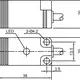Индуктивный датчик LANBAO LE20SF05DPC