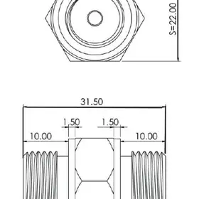 Фитинг EMA Electronics US0005
