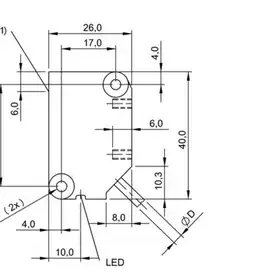 Индуктивный датчик Balluff BES R05KB-USU20B-EV03