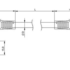 Соединительный кабель Balluff BCC E894-E894-90-367-EX64N9-200
