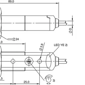 Оптический датчик Balluff BOS 18KW-NA-1LQH-C-02