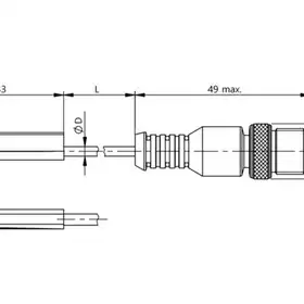 Магнитный датчик для цилиндра Balluff BMF 315M-PS-W-2-S4-00,3