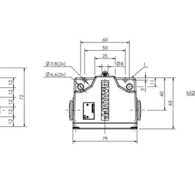 Блочный выключатель Balluff BNS 813-B05-R12-61-A-10-01