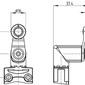 Kонцевой выключатель безопасности Schmersal PS216-T11-H200
