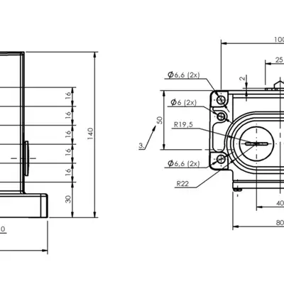 Блочный выключатель Balluff BNS 819-D06-D16-100-10