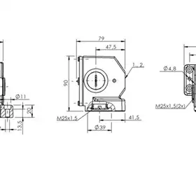 Блочный выключатель Balluff BNS 816-B06-PA-16-605-11
