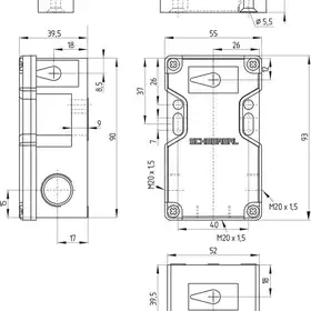 Магнитный датчик безопасности Schmersal BNS16-12ZD