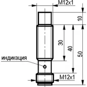 Индуктивный датчик ТЕКО ISN FC21AFL-31P-6-LS4