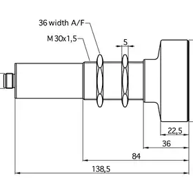 Ультразвуковой датчик расстояния Microsonic mic-602/IU/HV/M30