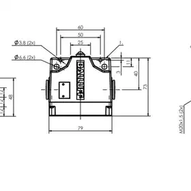 Блочный выключатель Balluff BNS 813-B03-K12-61-A-22-03