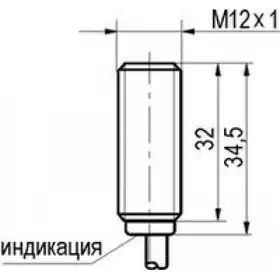 Индуктивный датчик ТЕКО ISB B2A-31P-3-L