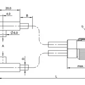 Оптоволоконный кабель Balluff BFO 18A-LEE-UZG-20-2,5