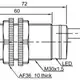 Оптический датчик LANBAO PR30S-DM5ATO