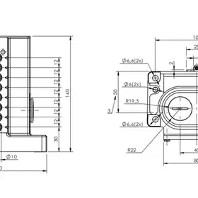 Блочный выключатель Balluff BNS 813-D08-R12-100-12-08