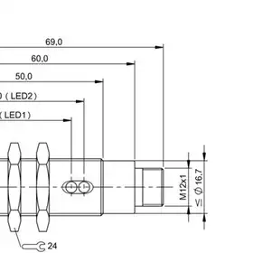 Индуктивный датчик Balluff BES 516-326-S4-YL