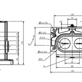 Блочный выключатель Balluff BNS 813-D06-L12-100-10-02-FD