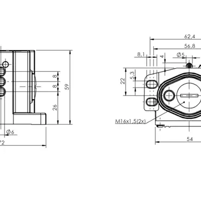 Блочный выключатель Balluff BNS 819-B03-R08-46-11