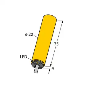 Индуктивный датчик TURCK NI10-K20-AZ3X