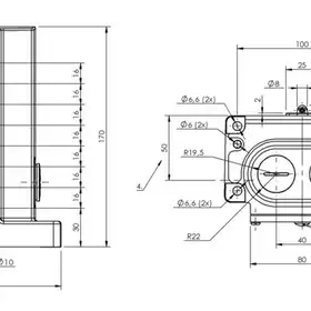 Блочный выключатель Balluff BNS 819-D08-R16-100-10-FD