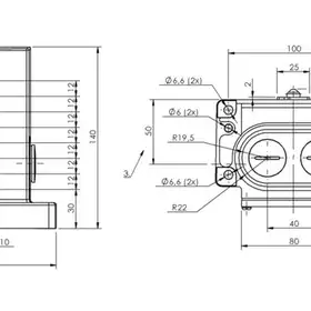 Блочный выключатель Balluff BNS 819-D08-K12-100-10