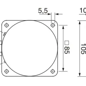 Индуктивный датчик EGE-Elektronik IDT 105 WS