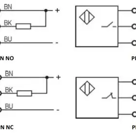 Индуктивный датчик LANBAO LR12XBN04DNCW1